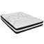 Lit plateforme capitonné Aluino Matelas à ressorts ensachés-829323433-829323442