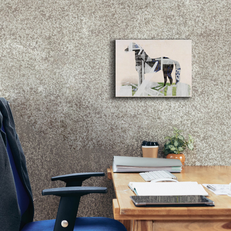  «Blinded Legacy» par Lori Arbel, art mural sur toile, 16 po x 12 po, H 12 po x l 16 po