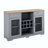 Randoil Unfinished TV Stand for TVs up to 65"