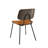 Breajah 18.11 Wide Faux Leather Dinning Side Chair with Metal Frame-1230926841