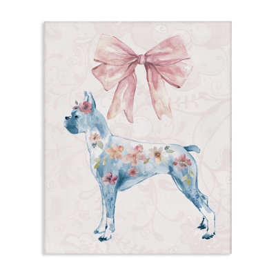Toile tendance pour chien, design par Carol Robinson