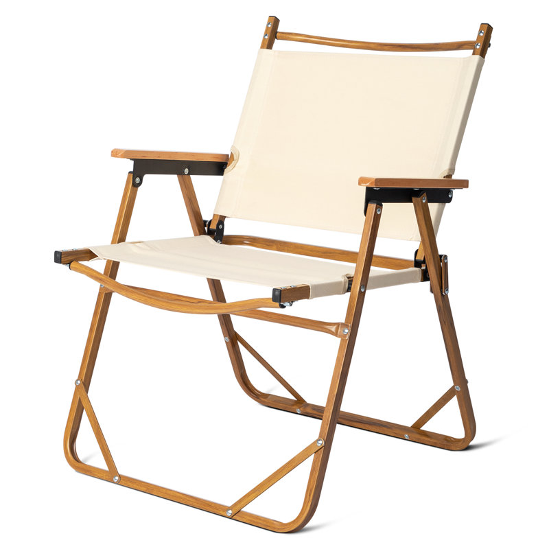 Demorion Folding Camping Chair, Khaki