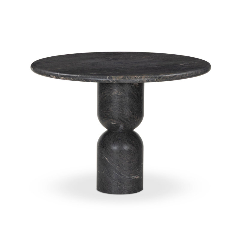 Round Marble Pedestal Dining Table