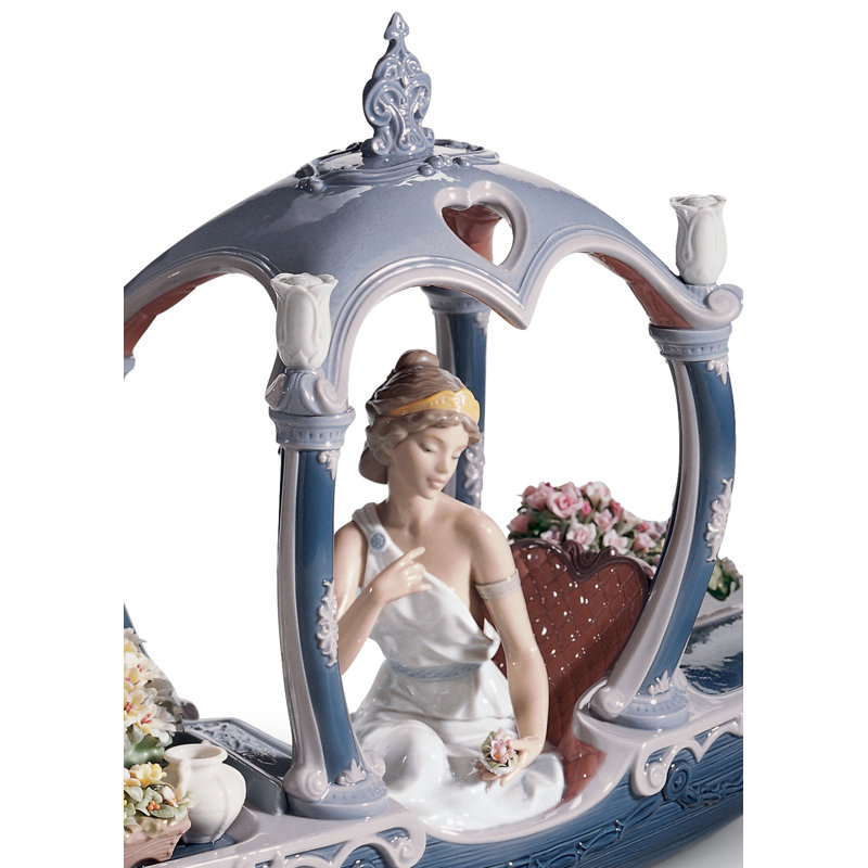 Gondola of Love Goddess Figurine