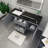 Castin 60" Wall-Mounted Single Left Sink Bathroom Vanity Set-976019369