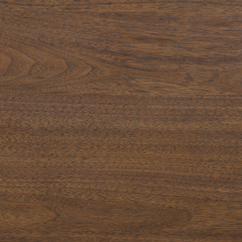 Table de chevet en bois massif Annalise, Brun