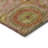 Machine Washable Indoor/Outdoor Xhevrie Orange Rug-111820121