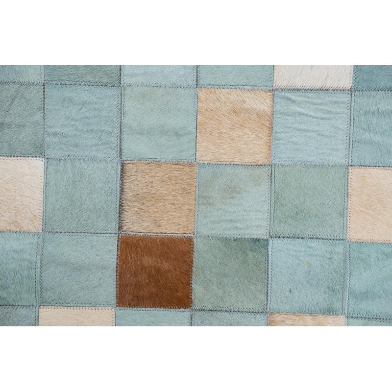 Tapis bleu clair Juliana