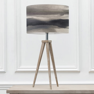 Aratus Wood Tripod Lamp