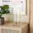 Perry And Grey Glass Round Candle Holder With Elevated Base