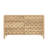 MAC Solid Wood 60'' W 6 - Drawer Dresser