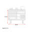 Commode d'appoint moderne et luxueuse