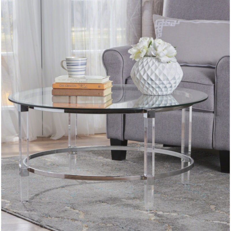 Table basse ronde