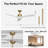 52" Outdoor Ceiling Fan with Light for Patio Garage Porch, Weather-Proof Blades & High-Airflow, Quiet DC Motor 3CCT Dimmable LED White Ceiling Fan Remote-975477971-975477972