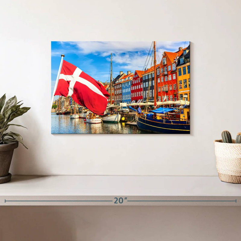 Bateaux Mehar Copenhagen Port, H 8 po x l 12 po