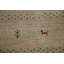 Tapis rayé en laine Gabbeh 3x5