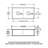 Double Bowl Ceramic Sink 32" - White Rectangular Basin For Modern Cooking Space Kitchen