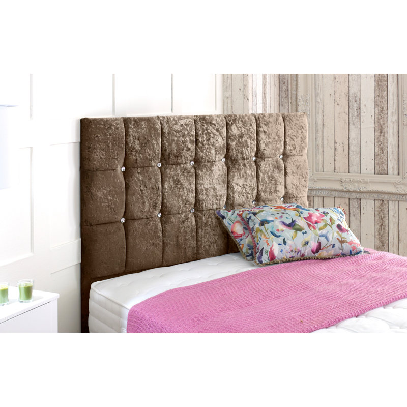 Agris Upholstered Headboard, Brown, Kingsize (5')