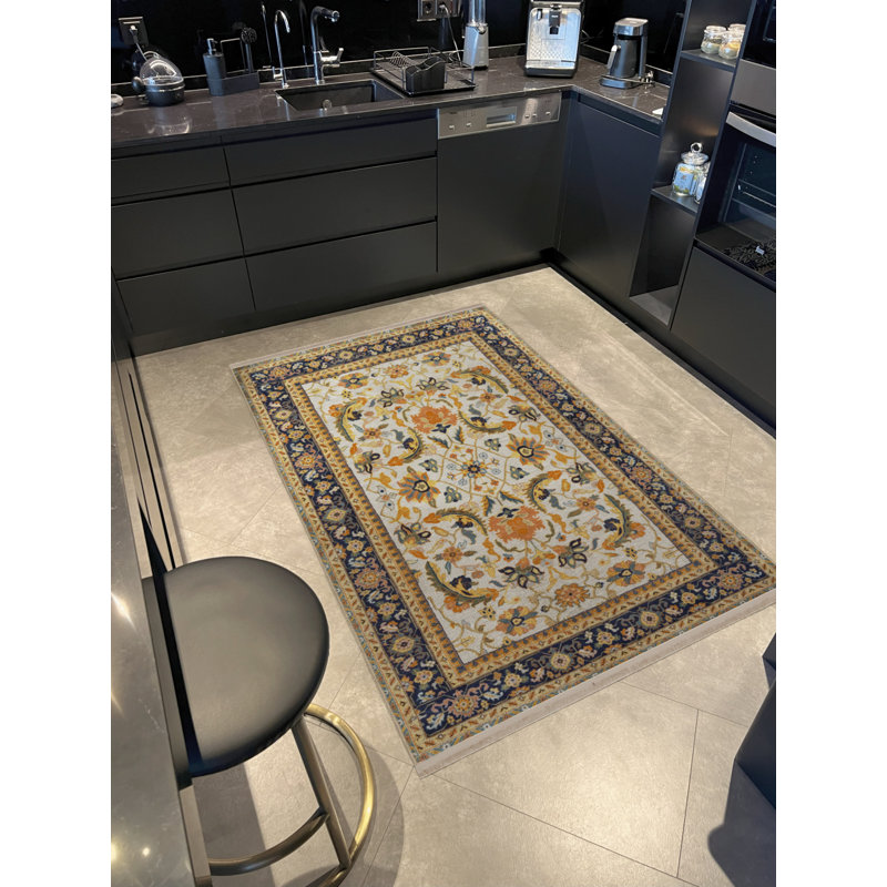 Tapis rectangulaire Villo, Tapis de couloir 3 pi 4 po x 8 pi 3 po