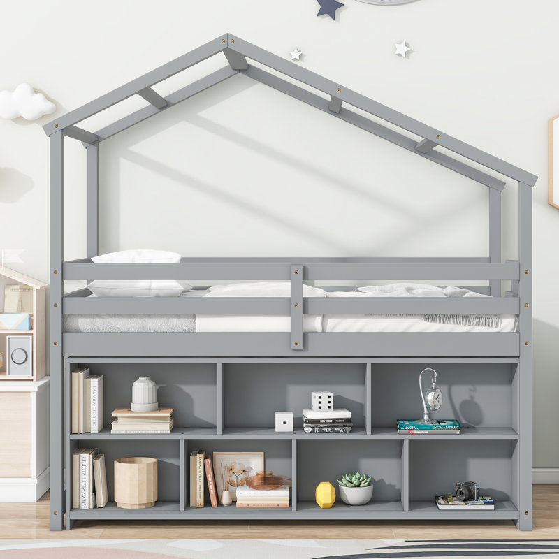 Maissane Bed For Bedroom, Gray