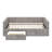 Formora Modern Chenille Extendable Daybed with Trundle-117492880