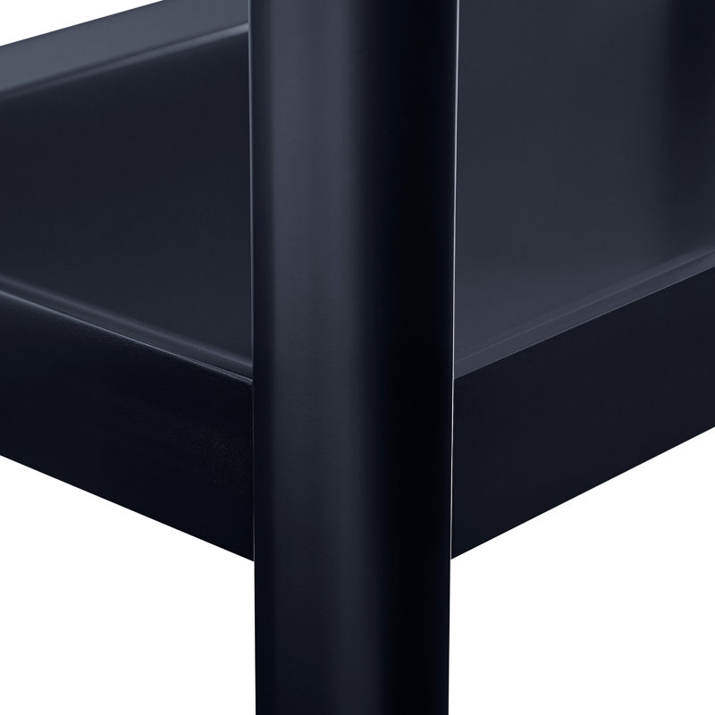 Table de chevet Yonda, Noir