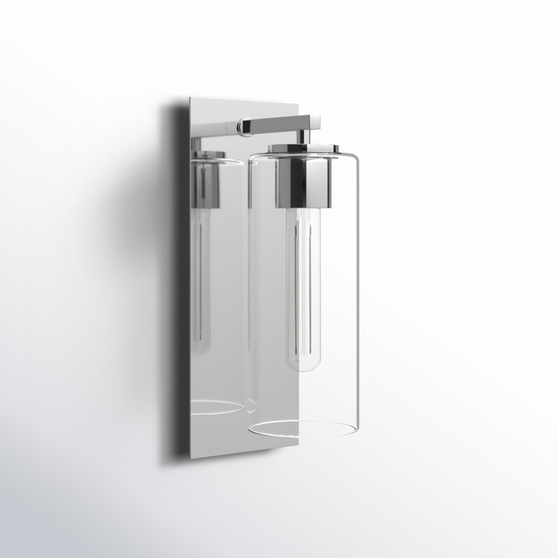 Chimere Armed Sconce, Polished Nickel