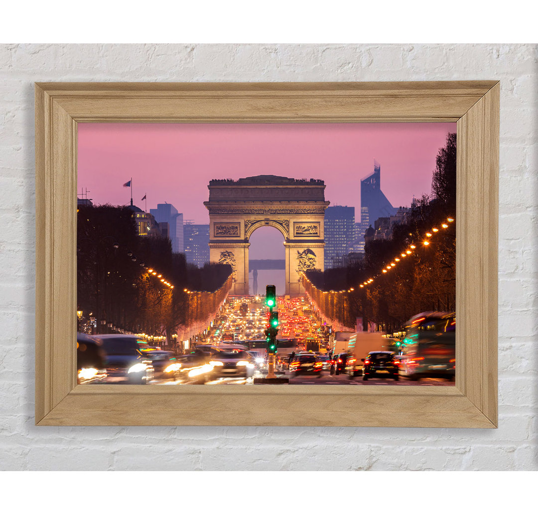 Arc De Triomphe 6 - Einzelner Bilderrahmen Kunstdrucke