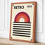 Sunrise 1919 Retro - Wrapped Canvas-308212146-308212154