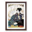 Courtesan Drinking Tea by Yashima Gakutei - Picture Frame Painting Print-55510453-55510454