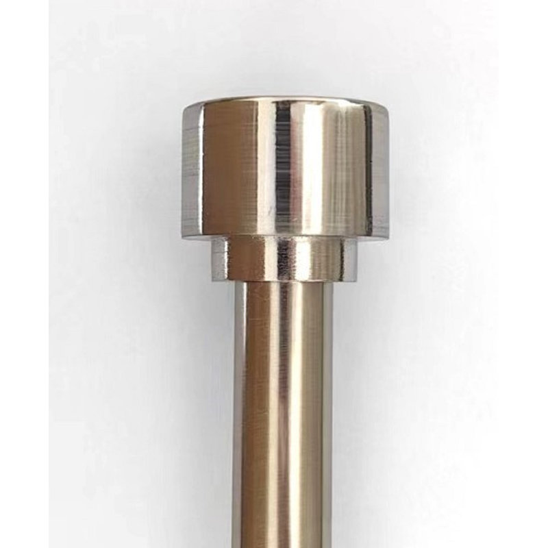 Tringle à rideaux - Nickel poli, 28" - 48"