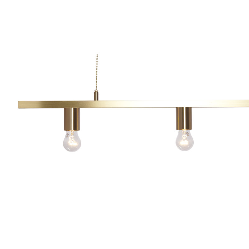 4 - Light Brass Kitchen Island Pendant