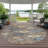 Machine Washable Indoor/Outdoor Chantille ACN2944 Floral Rug-128961551