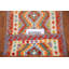Tapis géométrique en laine Kilim