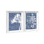 Cyan Flowers Set Set by Oliver Gal-895133996-895133997
