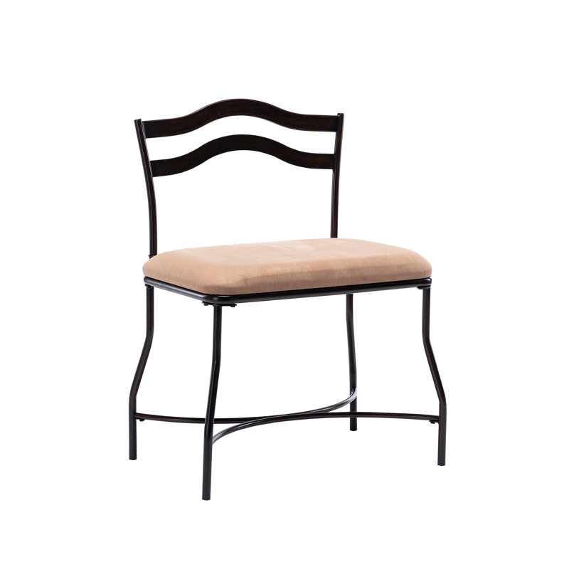 Tabouret d'appoint en métal Amelianna