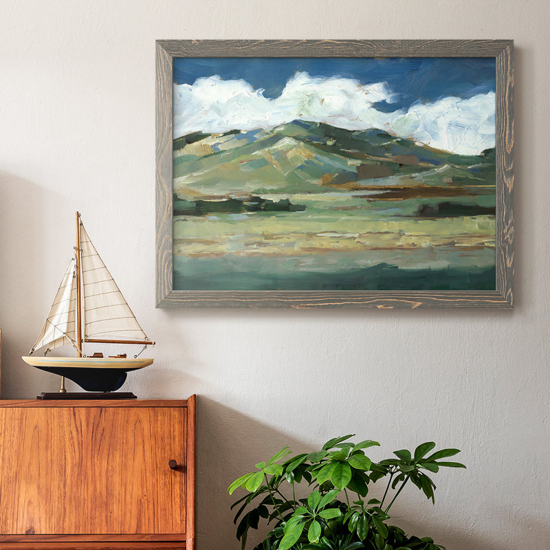 Western Sky II, Gris, H 18 po x l 26 po x P 1,5 po