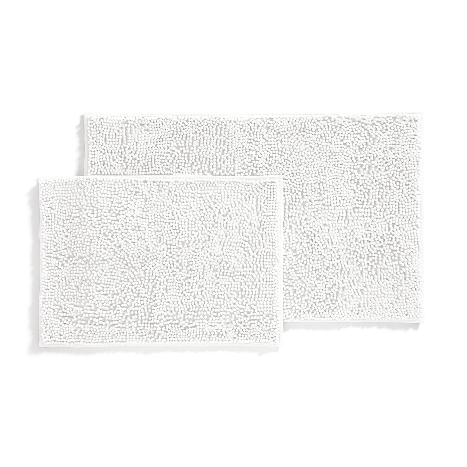 Chenille Bath Mat, Single - 34" L x 21" W, Tan