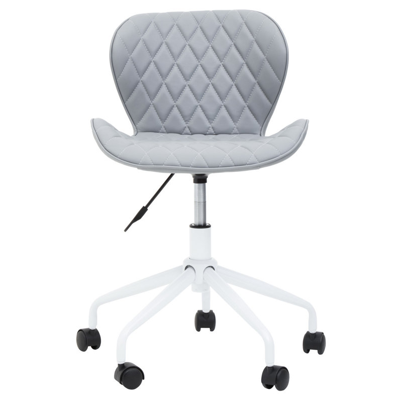 Niobrara Office Chair, White, Grey