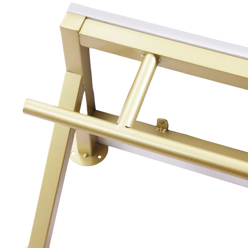 Fedella 31.49'' Metal Wall Mounted Clothes Rack