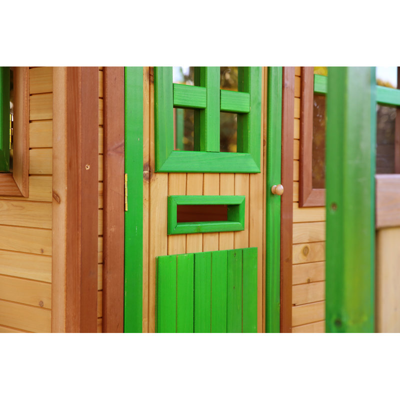 AXI 287cm W x 172cm D Outdoor Hemlock Wood Playhouse