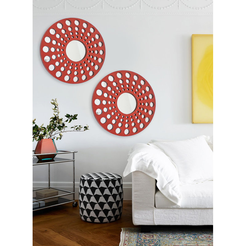 Van Nest Wood Wall Mirror