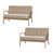 Similicuir beige