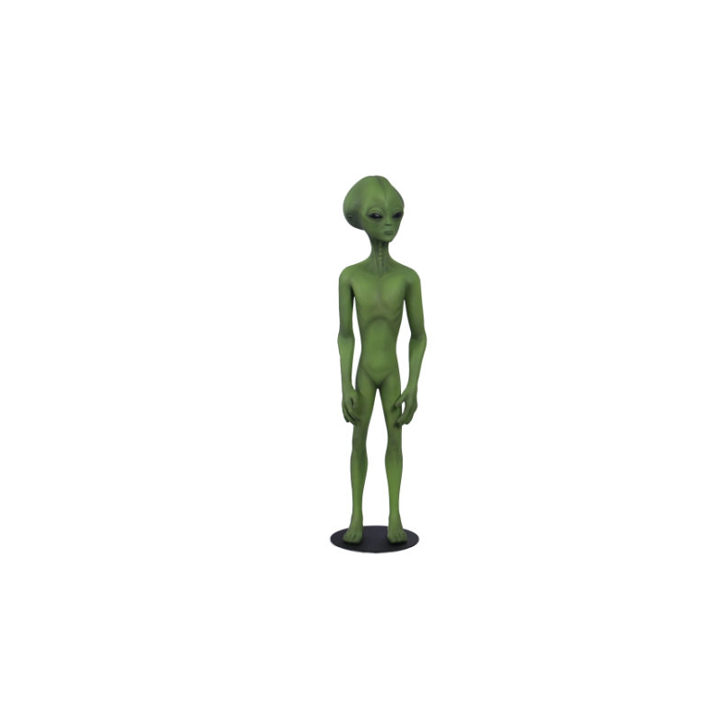 Statue de taille réelle Juriana Alien Roswell, Vert