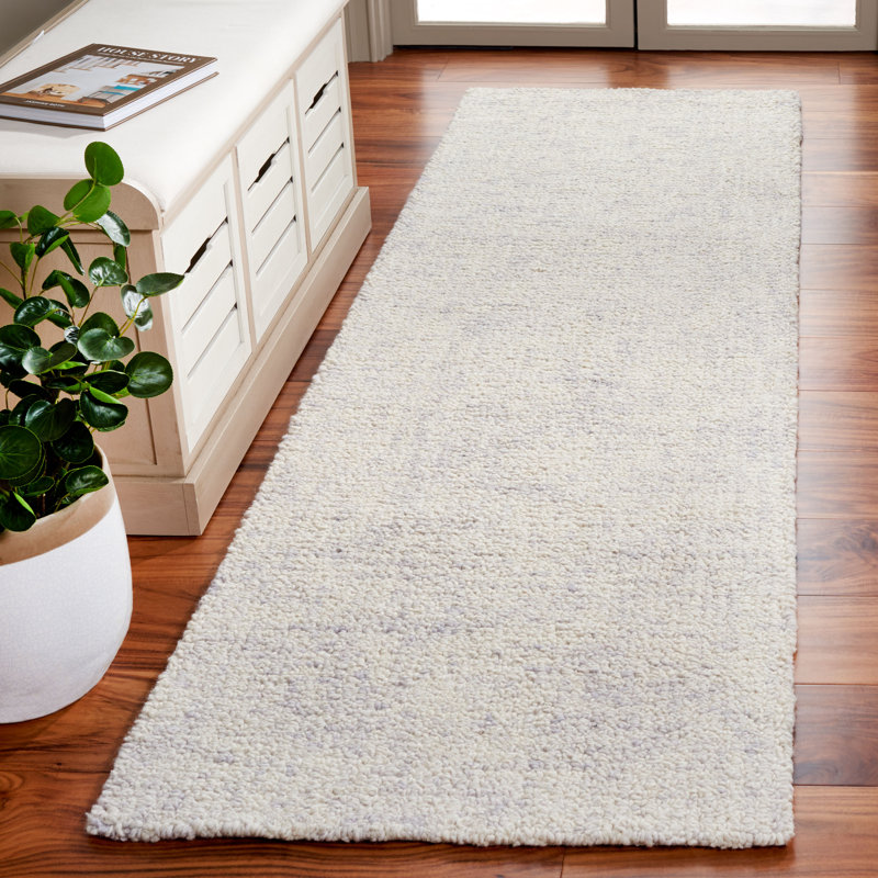 Flavi Area Rug In Light Gray/Ivory, Runner 2'3" x 8'