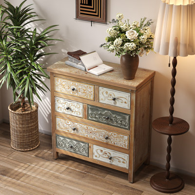 Vintage Wooden Accent Chest