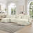 Elegant Mid Century Large Sofa-845264852