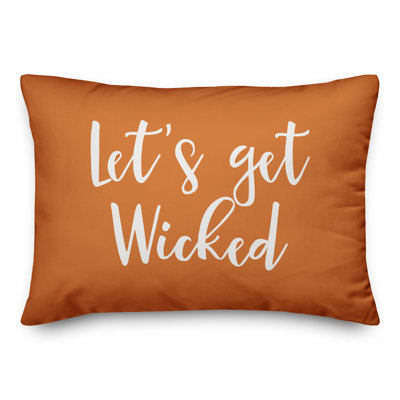  Coussin Let's Get Wicked