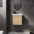Wall-mounted Bathroom Vanity With Ceramic Sink