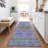 Machine Washable Indoor/Outdoor Xhevrie Purple Rug-111824990